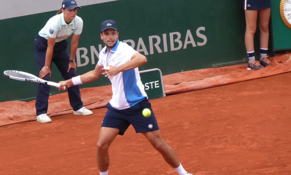 ROLAND GARROS 2022 1ER TOUR QUALIFICATION DE GREGOIRE BARRERE