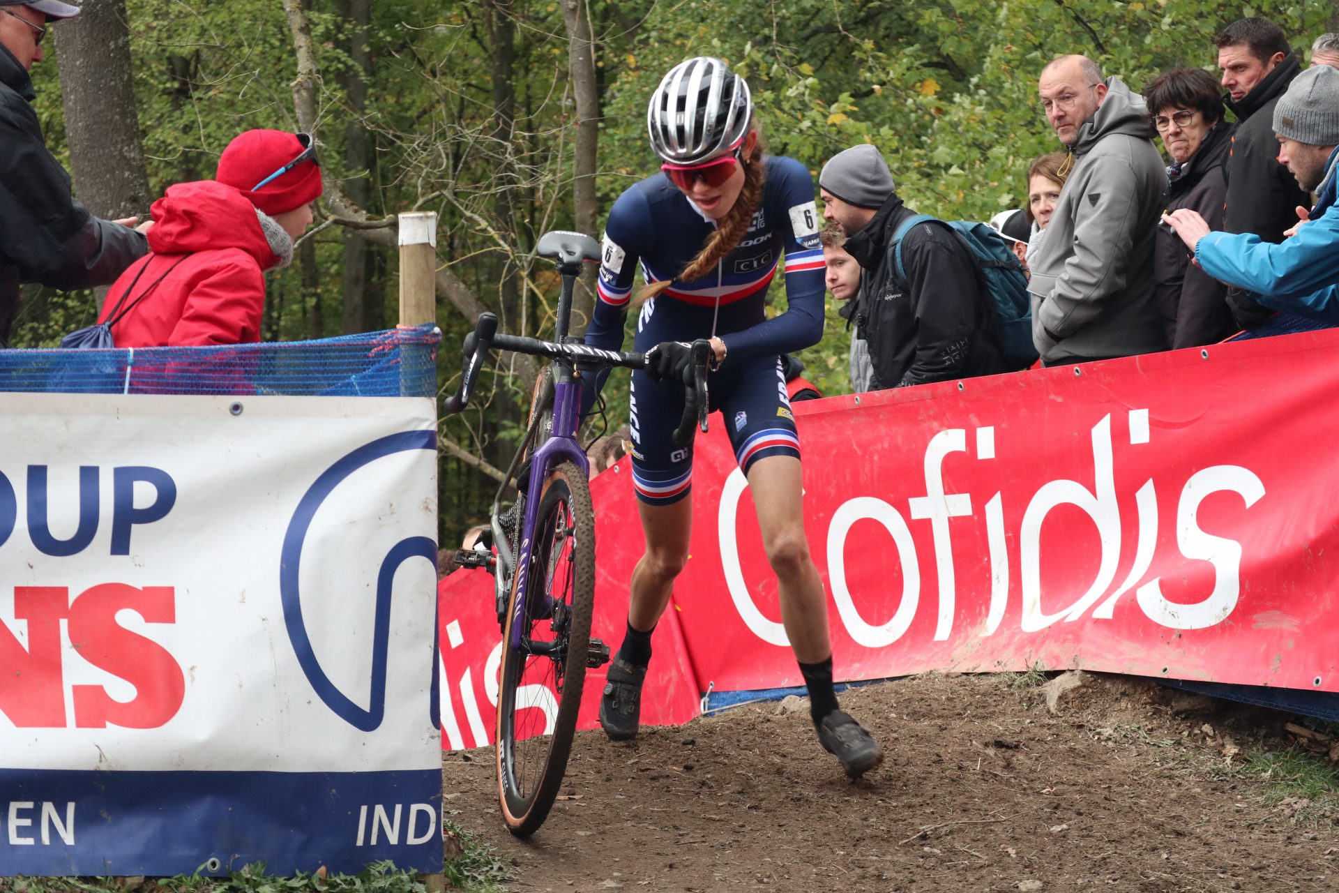 Championnats Europe Cyclo Cross Line Burquier En Argent A Namur