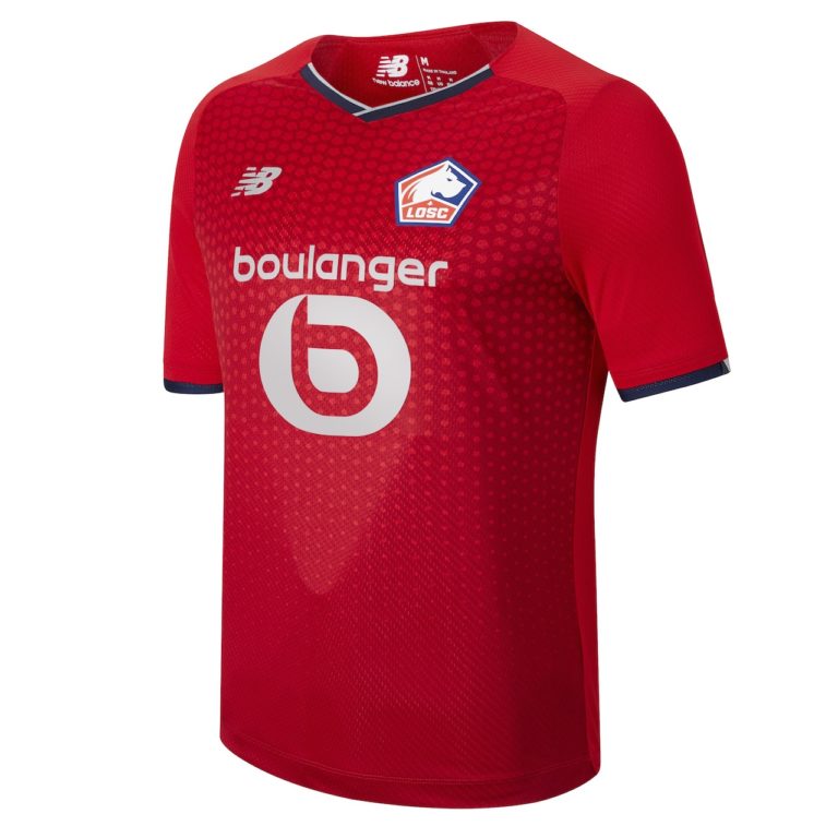 LOSC NOUVEAU MAILLOT DOMICILE SAISON 20212022 NORDSPORTS MAG